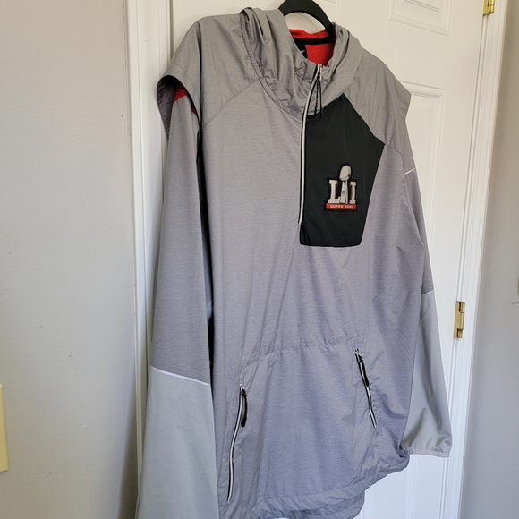 NFL Team Apparel Nike Super Bowl 51 LVI Falcons Patriots Media Day Jacket XXL - Picture 3 of 12